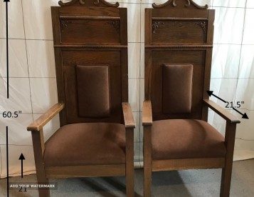 Set of 2 Ceremonial Chairs